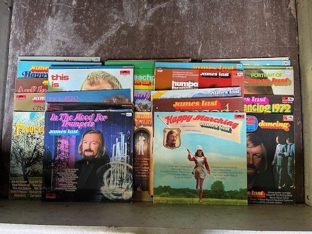 James Last vinyl collectie ruim 35 stuks!, Beschermende buitenhoes, LP, Gebruikt, Overige genres