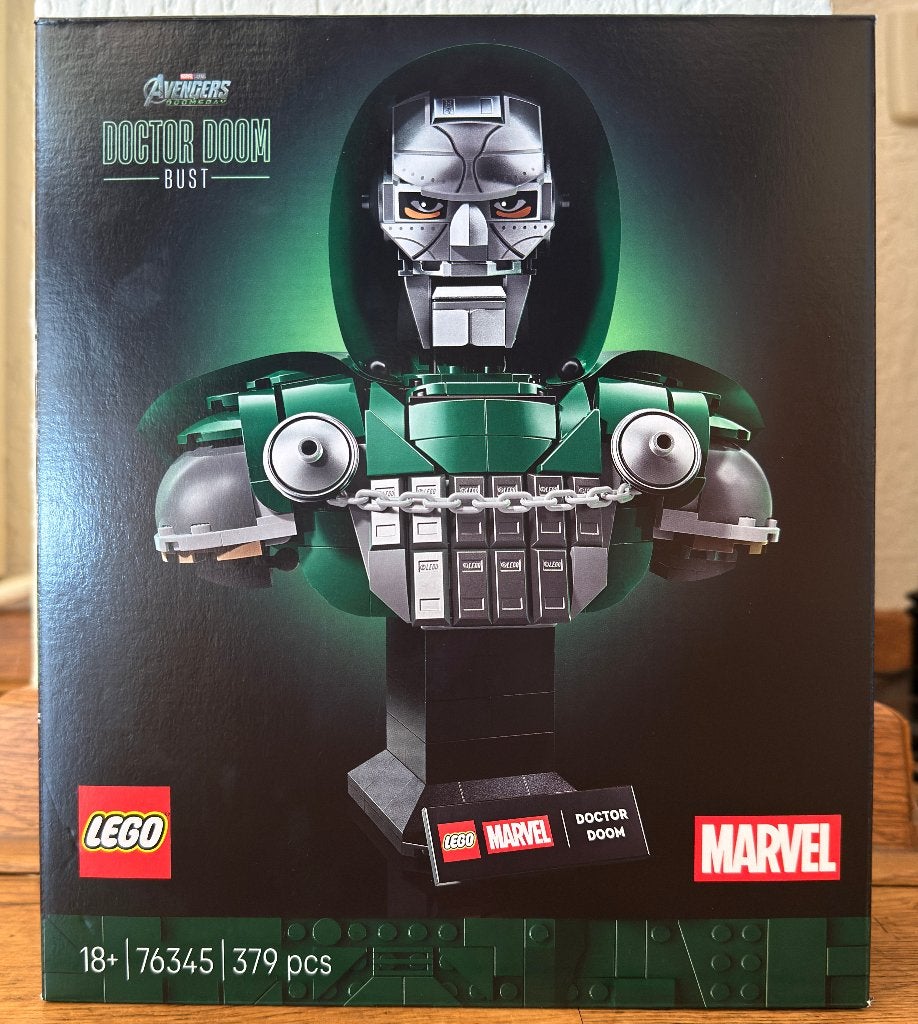 LEGO Dr. Doom Bust (76345), Marvel, Nieuw, Ophalen of Verzenden, Complete set
