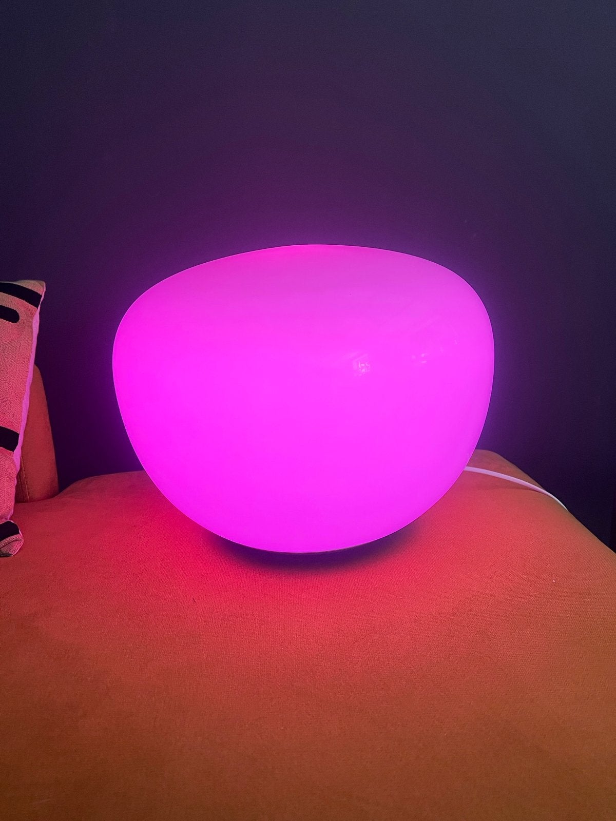 Jonisk IKEA lamp met smartlamp kleur, Ophalen, Kunststof, Kleur aanpasbaar, Meerkleurig