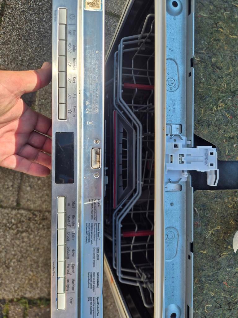 Bosch SMV6ZAX03N/08 Inbouw Vaatwasser - Gebruikt., Witgoed en Apparatuur, Vaatwasmachines, Ophalen, Gebruikt, 60 cm of meer, Inbouw
