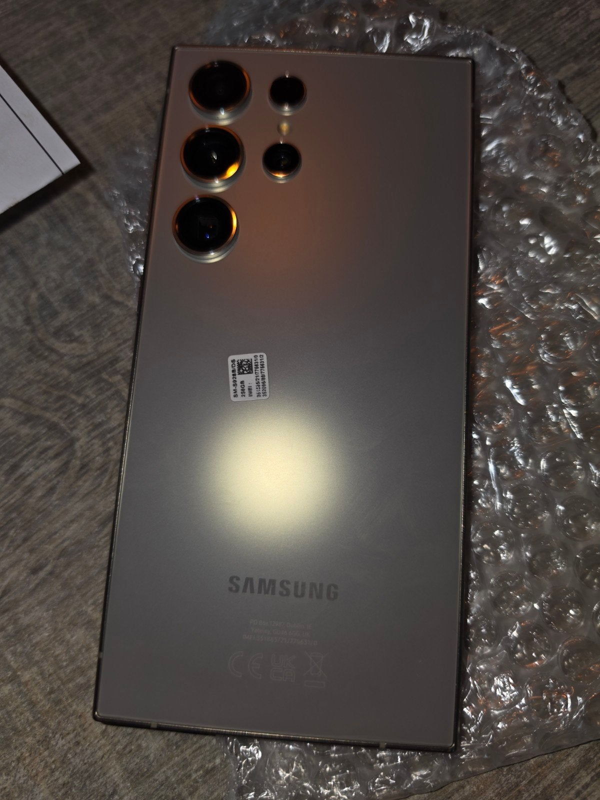 Samsung Galaxy S24 ultra grey ,zo goed als nieuw