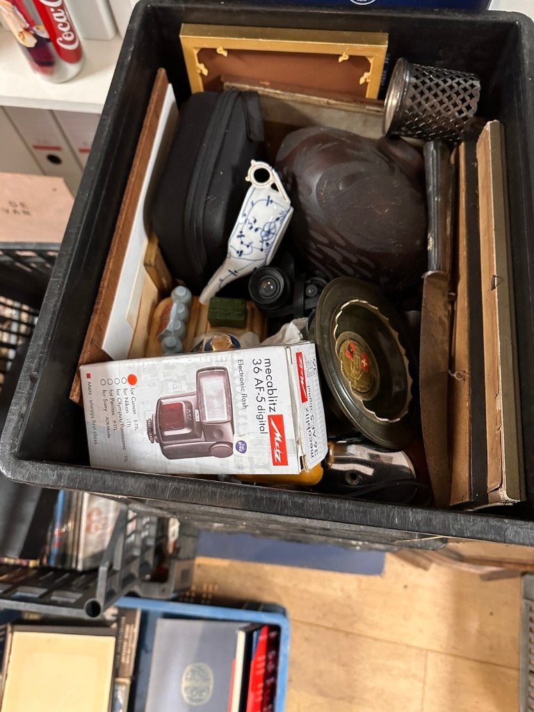 Grote partij brocante curiosa rommelmarkt handelaar gezocht, Gebruikt, DB, Ophalen of Verzenden, DB