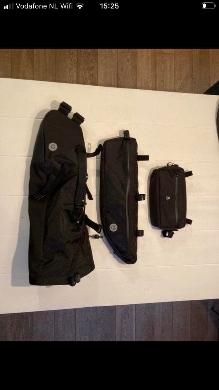 Bikepacking agu venture tassen te huur, Ophalen of Verzenden, Zo goed als nieuw, Dressuur