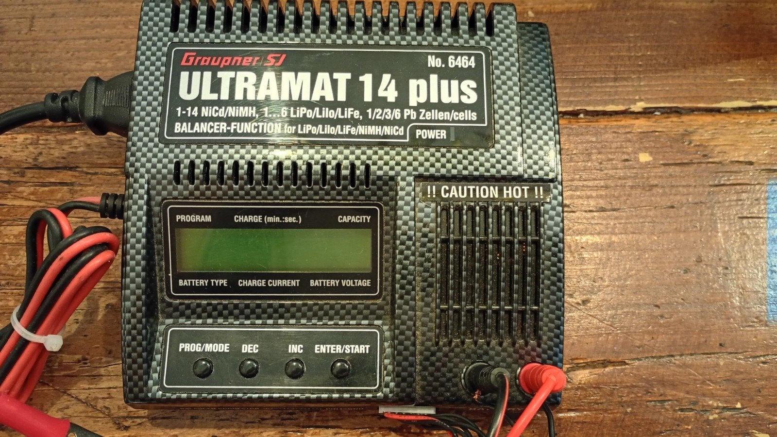 Graupner Ultramat 14 Plus RC Lipo Acculader met Balancer, Hobby en Vrije tijd, Ophalen of Verzenden, Gebruikt