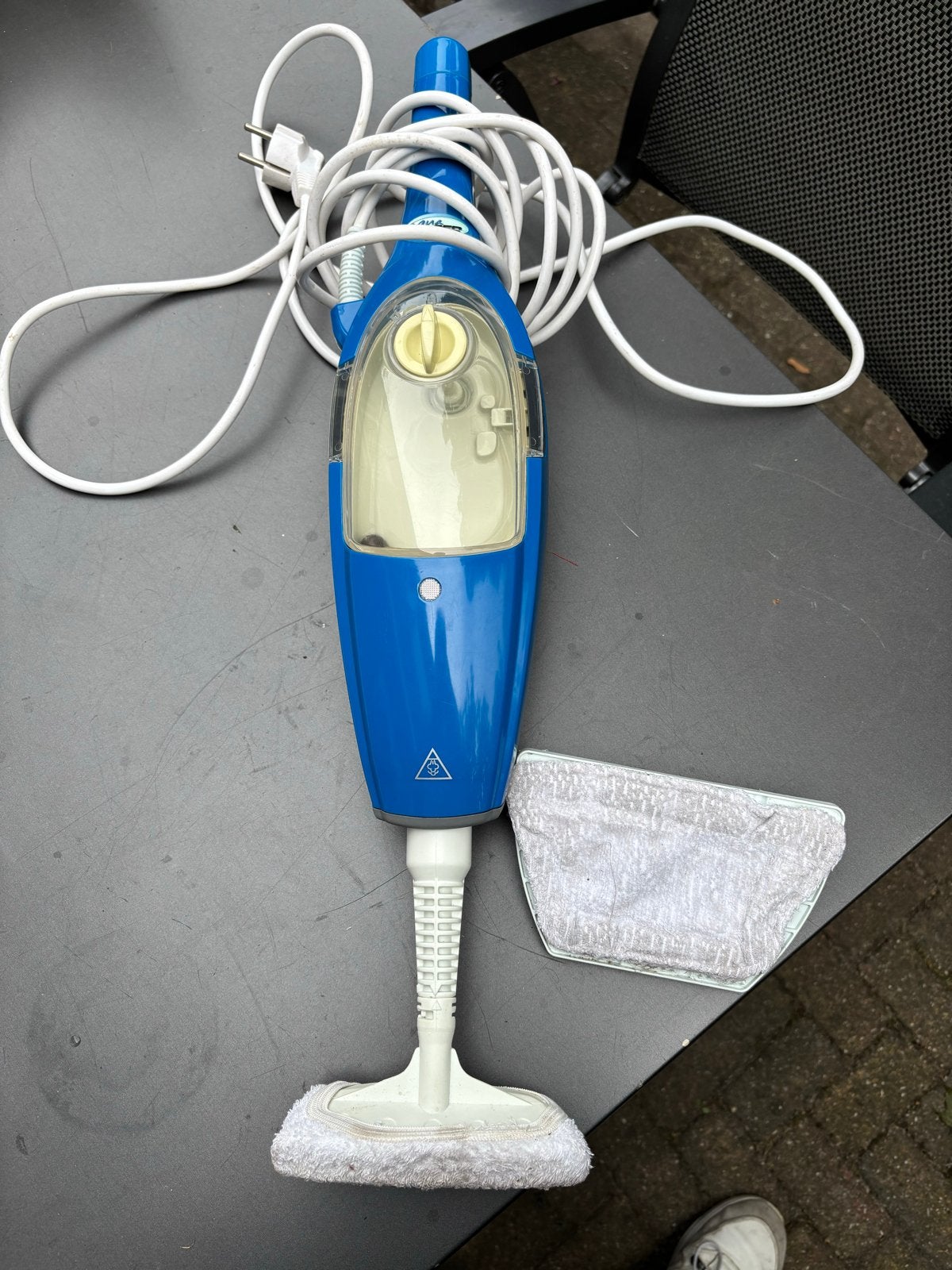 Aqua Laser Gold Stoomreiniger - Blauw, Overige merken, Gebruikt, Ophalen of Verzenden, Stoomreiniger
