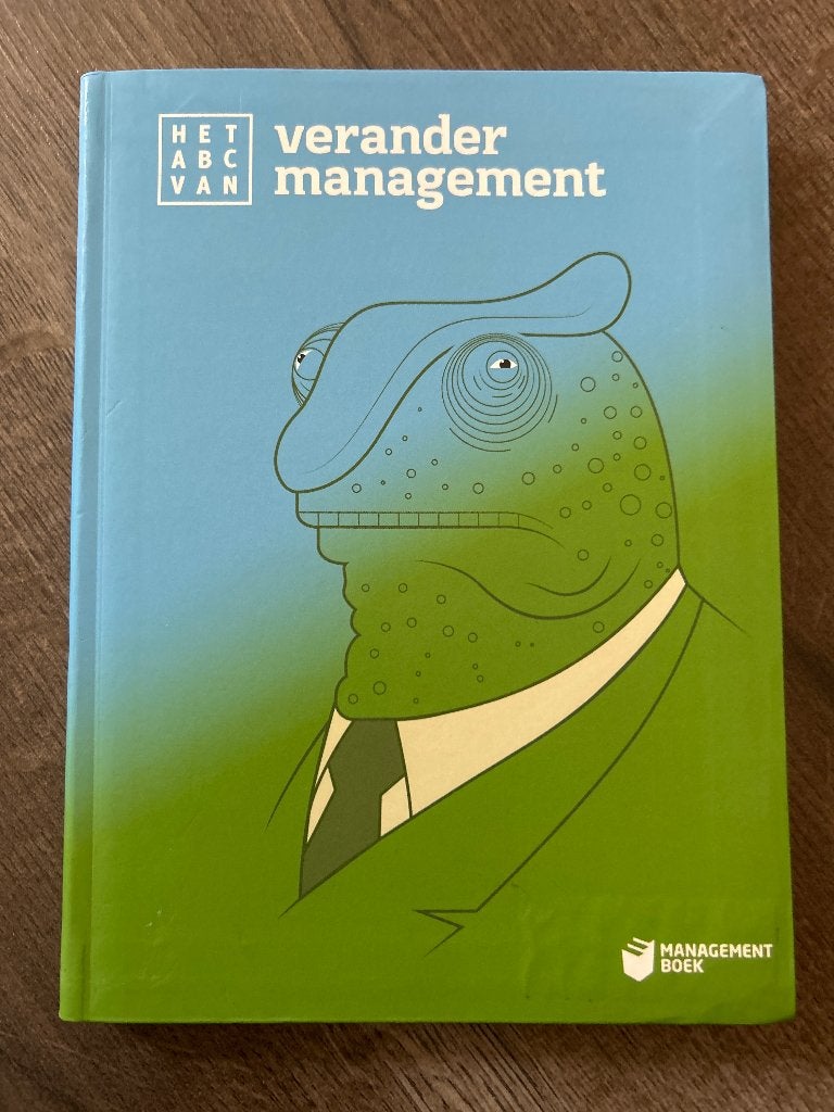 Het ABC van Verandermanagement, Onbekend, Niet van toepassing, Ophalen of Verzenden, Zo goed als nieuw