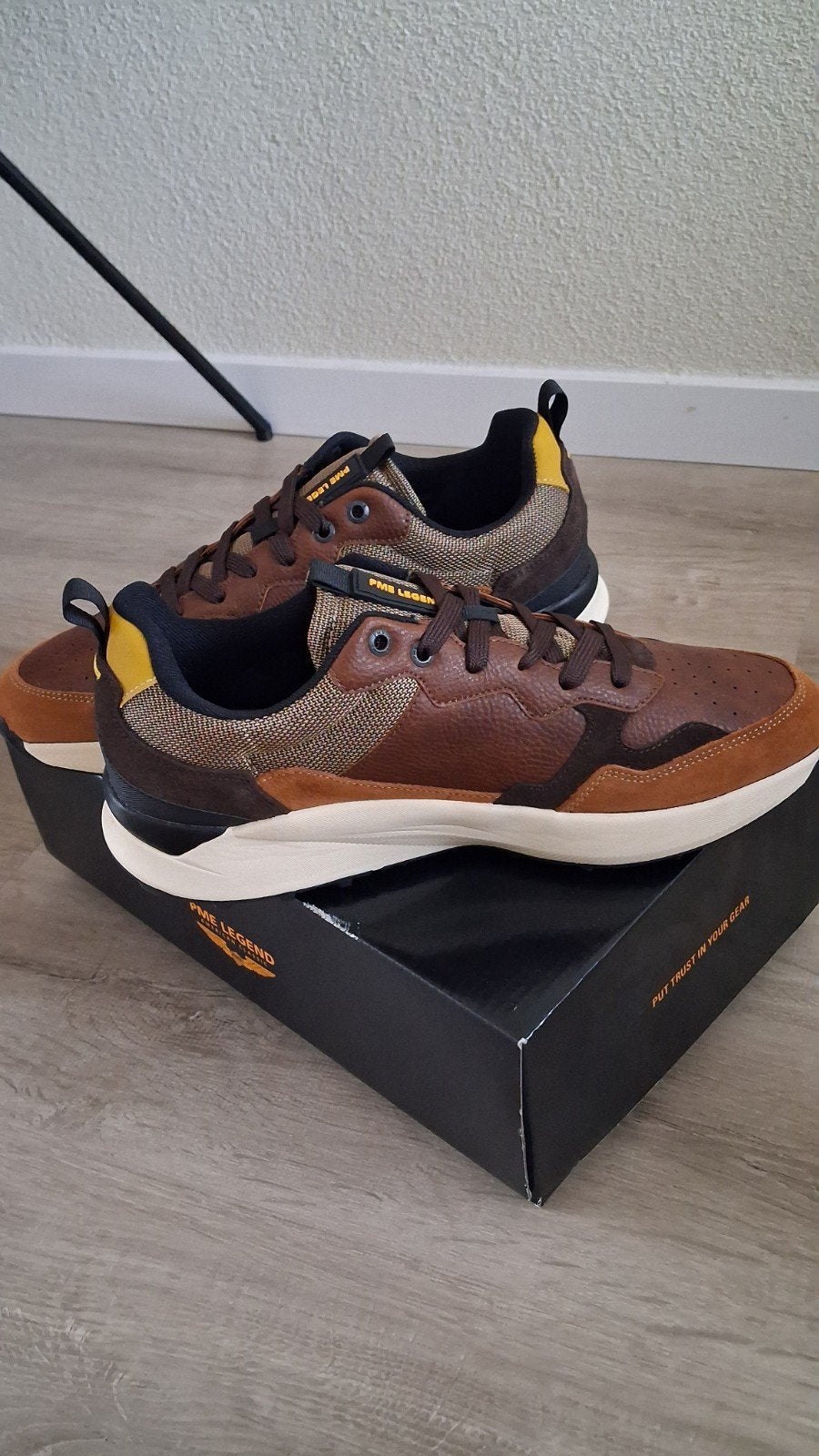 Nieuwe PME Legend Sneakers Maat 44, Bruin, Nieuw, Ophalen of Verzenden, Sneakers of Gympen