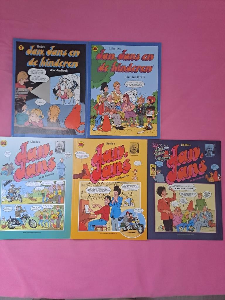 5 x Jan Jans en de kinderen, Meerdere comics, Ophalen, Europa