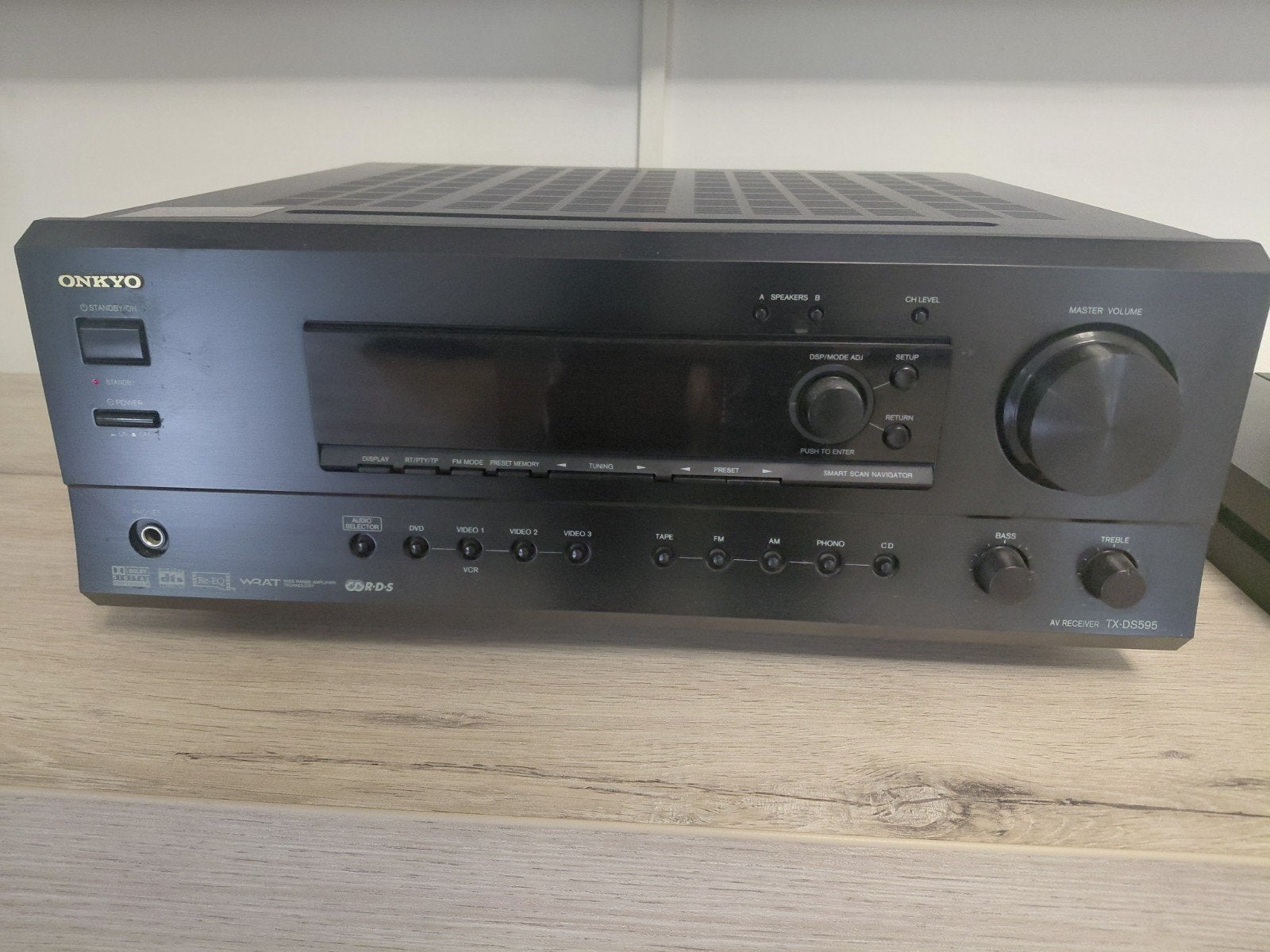 Onkyo TX-DS596 AV Receiver - Krachtige Home Cinema Ervaring, Audio, Tv en Foto, Versterkers en Receivers, Zo goed als nieuw, 5.1
