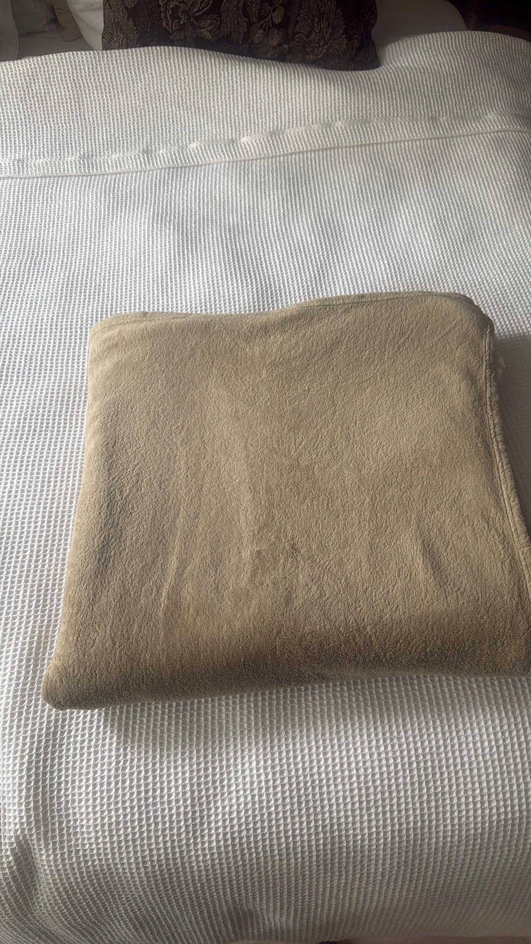 IKEA TRATTVIVA sprei beige, Huis en Inrichting, Ophalen, Zo goed als nieuw, Tweepersoons, Dekbedovertrek