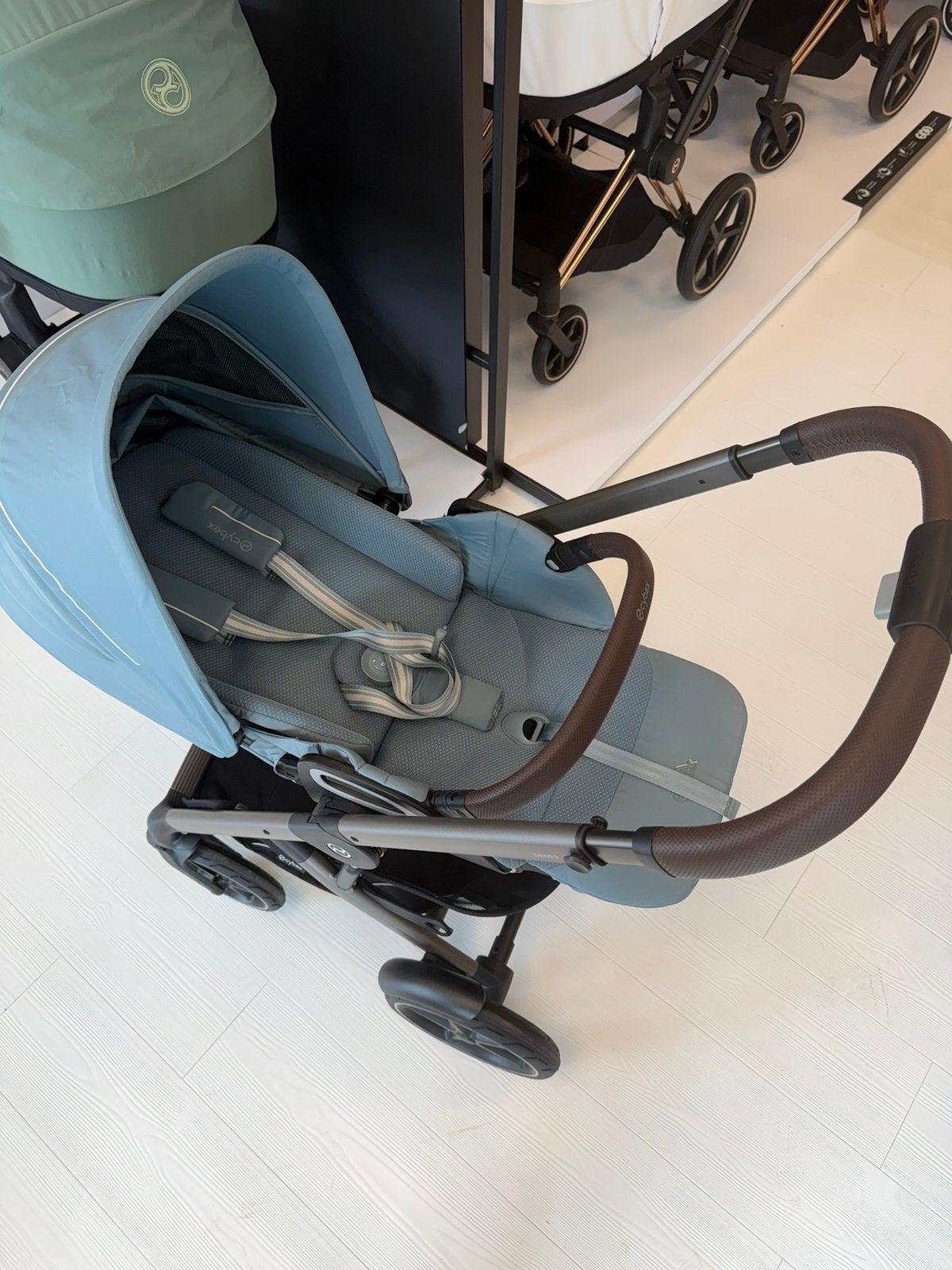 Showmodel Cybex Talos S Stormy Blue Kinderwagen, Ophalen, Zo goed als nieuw, Overige merken