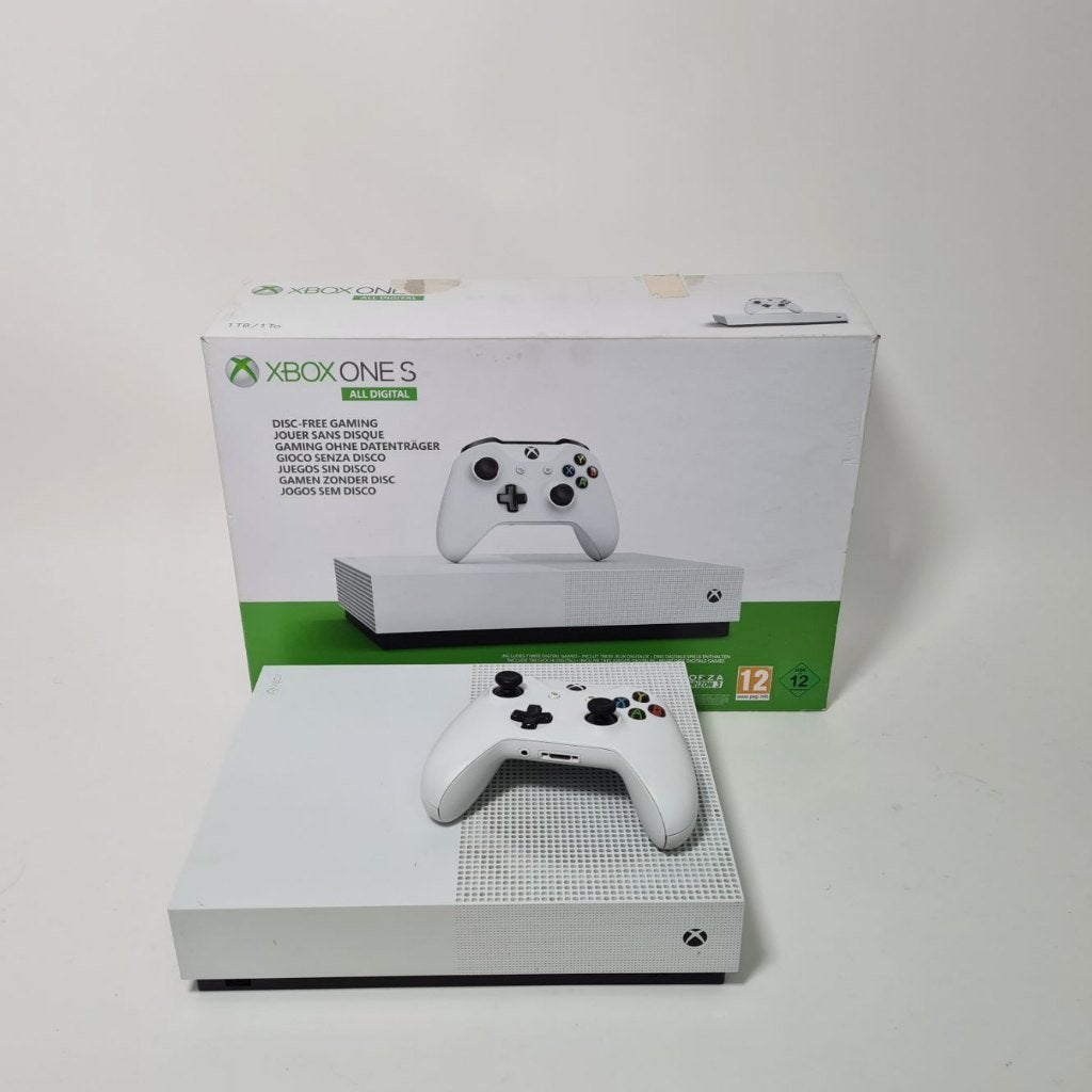 Xbox One S All Digital 1TB met Controller, Spelcomputers en Games, Spelcomputers | Xbox One, Gebruikt, Xbox One S All-digital