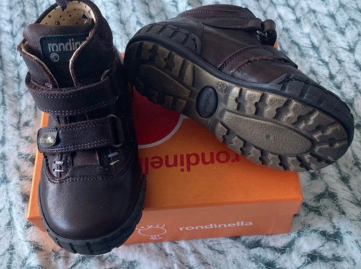 Rondinella leren kinderschoenen maat 22, Meisje, Nieuw, Ophalen of Verzenden, Laarzen