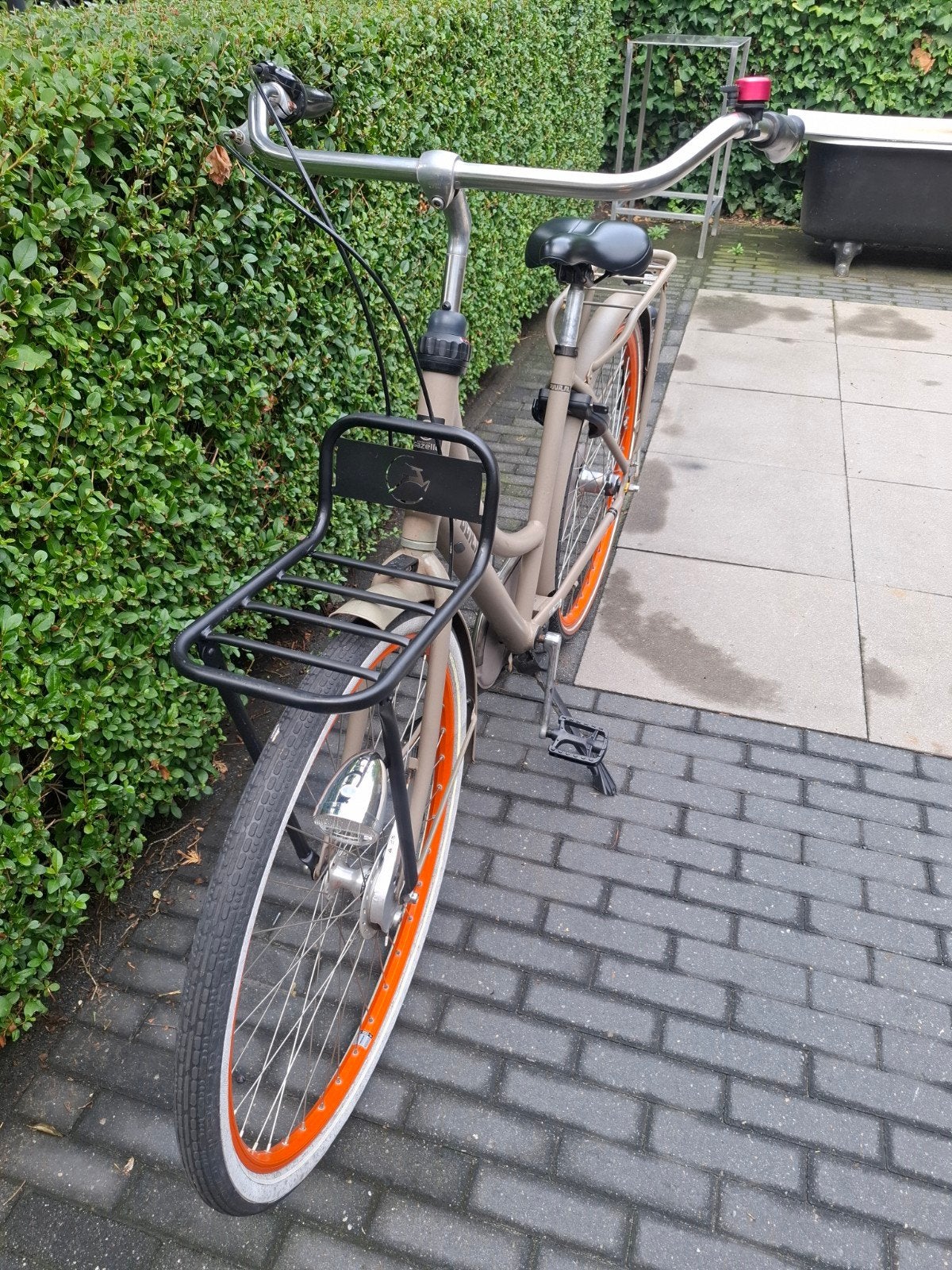 damesfiets Gazelle puur .nl, Fietsen en Brommers, Terugtraprem, Gebruikt, Versnellingen, Ophalen of Verzenden