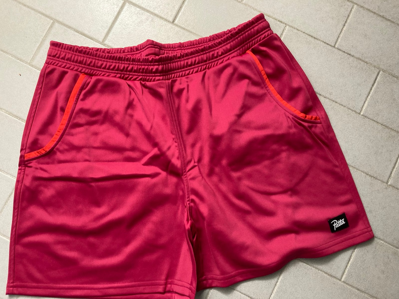 Patta sportshort - XL - Zo goed als nieuw, Fitness, Verzenden, Maat 56/58 (XL), Zo goed als nieuw