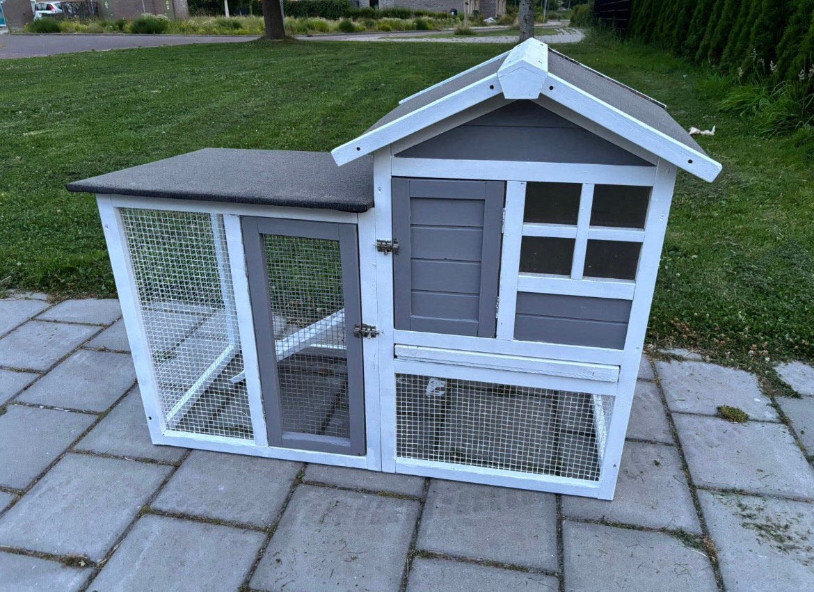 Konijnenhok, Dieren en Toebehoren, Knaagdieren en Konijnen | Hokken en Kooien, Ophalen, 90 cm of meer, Hok, 110 cm of meer