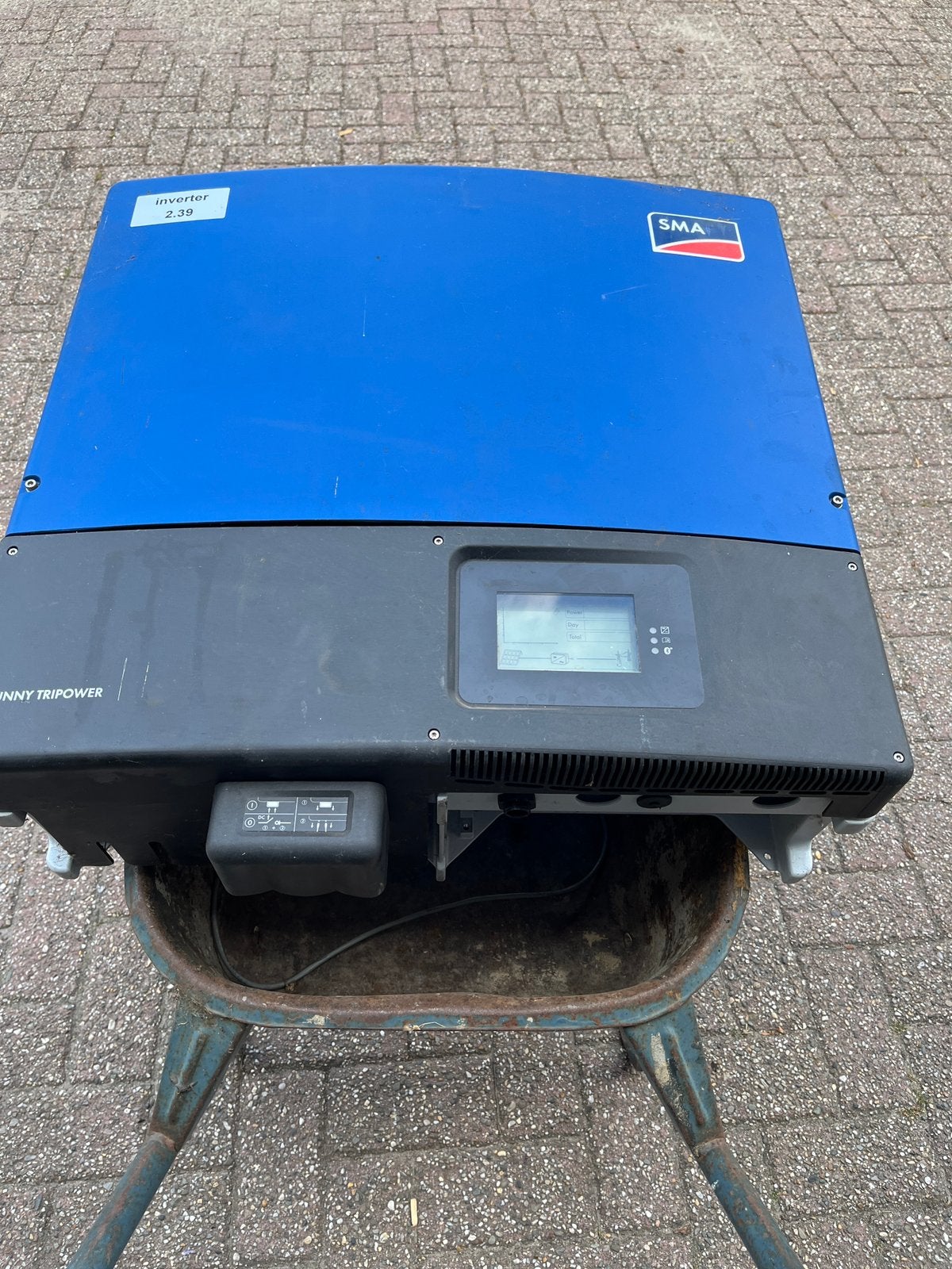 Sma tripower 17kw tl-10, Ophalen