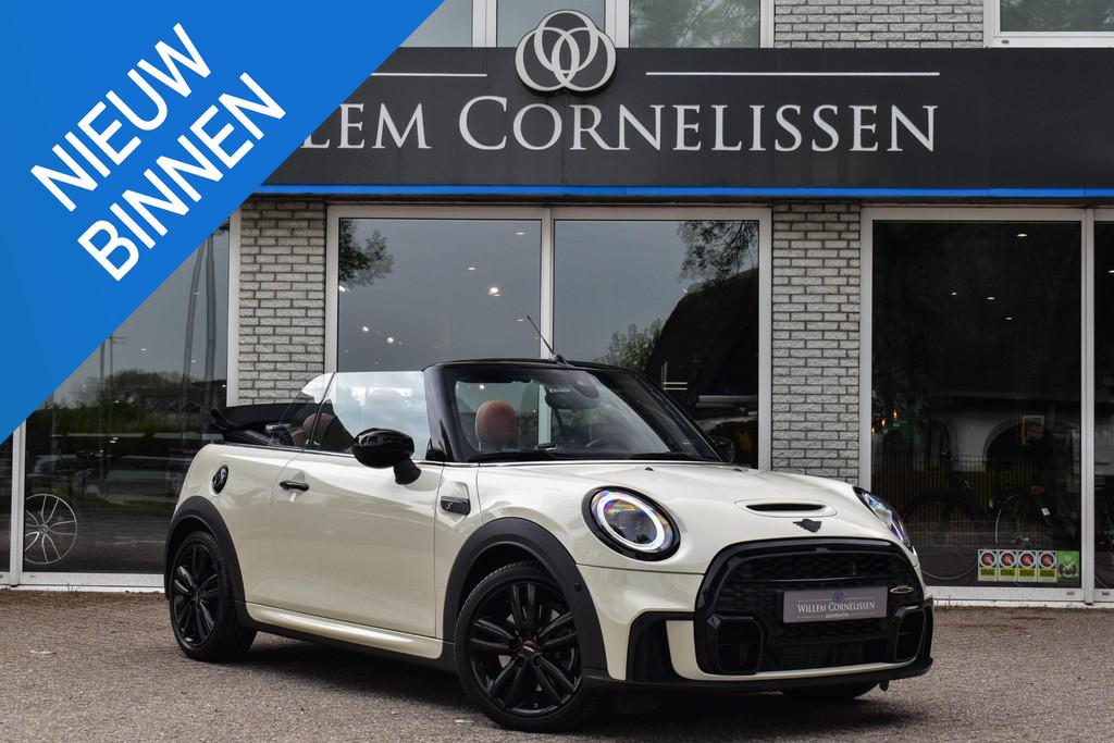 Mini Mini Cabrio 2.0 Cooper S John Cooper Works Camera Leder, Auto's, Mini, Bedrijf, Te koop, Cabrio, ABS, Achteruitrijcamera
