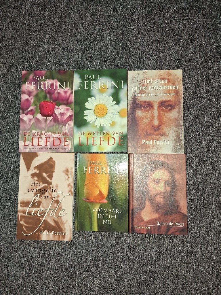 Paul Ferrini 6 boeken, Boeken, Ophalen of Verzenden, Zo goed als nieuw, Spiritualiteit algemeen, Overige typen