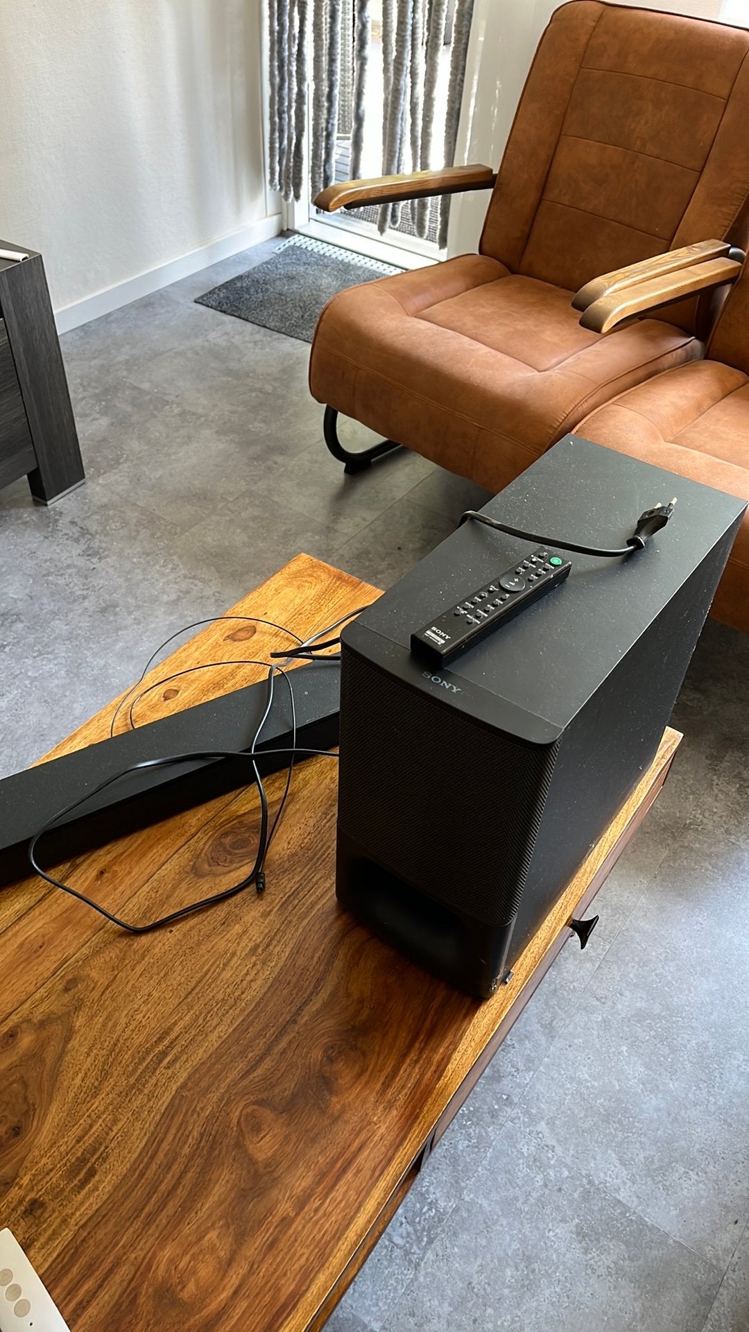 Sony HT-S350 Soundbar met subwoofer, Ophalen, Met externe subwoofer, Zo goed als nieuw