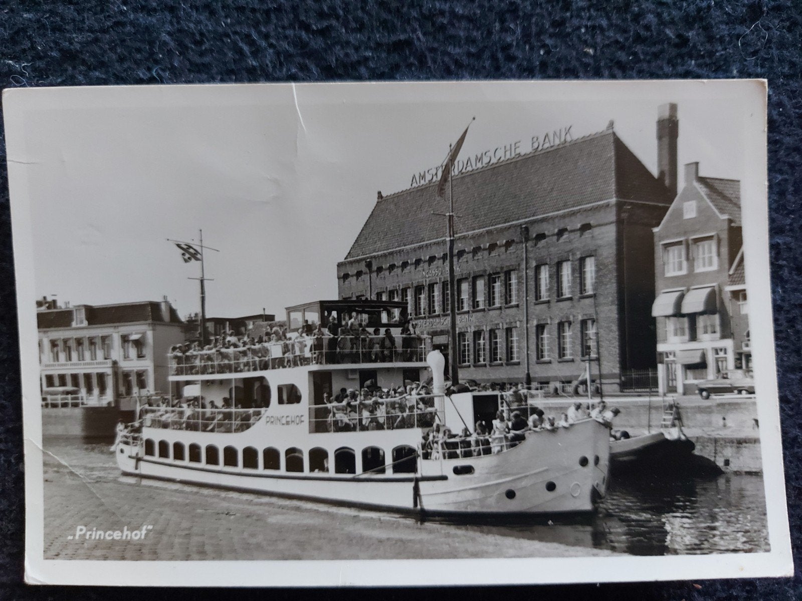 Ansichtkaart Rondvaartboot Princehof, Ophalen of Verzenden, 1940 tot 1960, Ongelopen, Noord-Holland