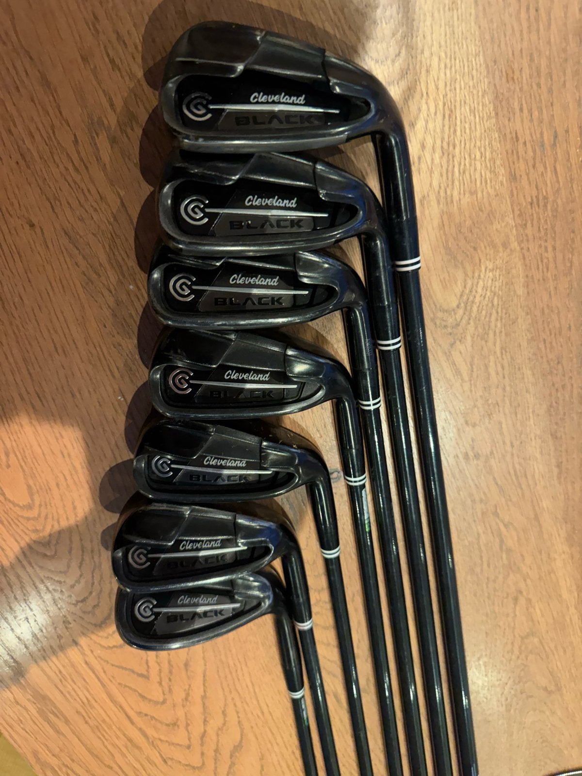 Cleveland Black Golf IJzerset (5-PW,52) +0,5 inch, Sport en Fitness, Ophalen of Verzenden, Gebruikt, Set, Cleveland