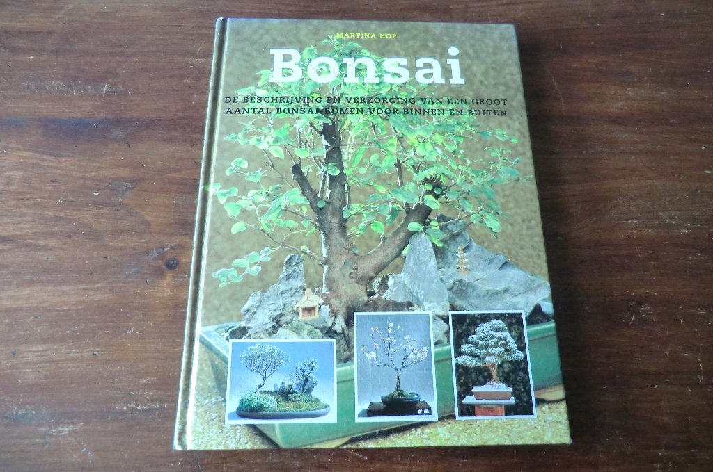 boek - Bonsai - Martina Hop, Ophalen of Verzenden, Zo goed als nieuw, Bloemschikken, Groendecoratie