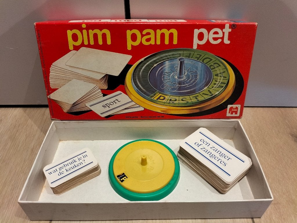 Pim Pam Pet - spel van Jumbo, Vijf spelers of meer, Ophalen of Verzenden, Gebruikt