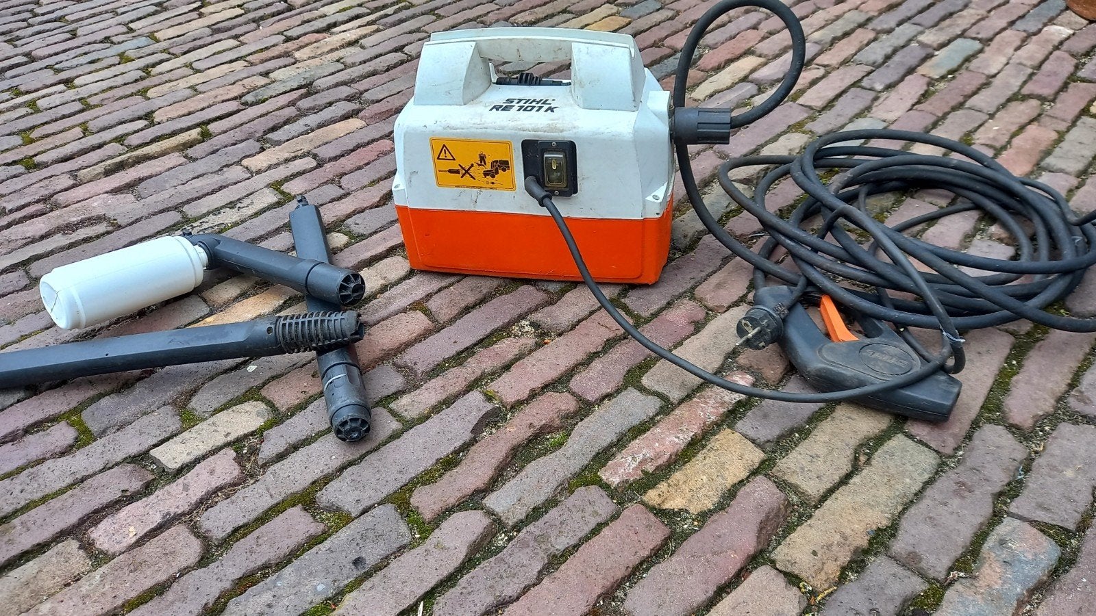 Stihl RE 101 K Hogedrukreiniger, Tuin en Terras, Ophalen, Gebruikt, Elektrisch, Stihl