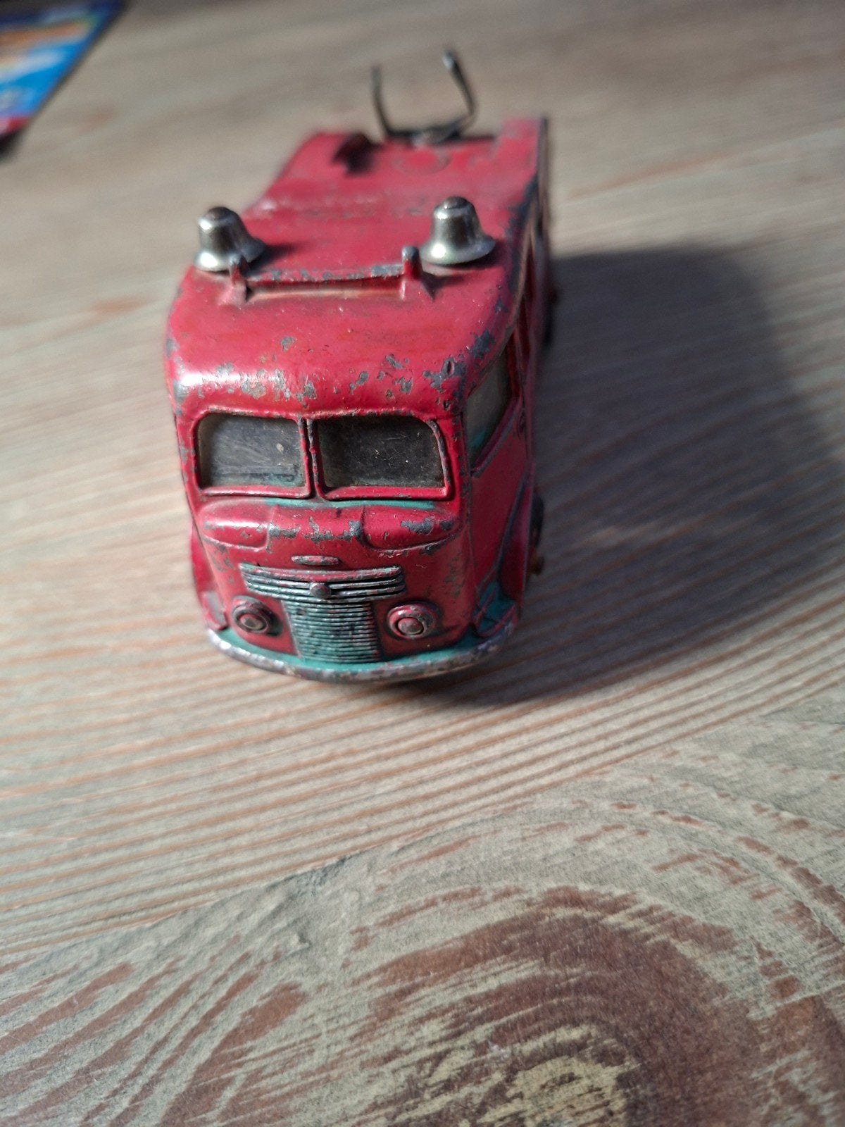 Vintage Dinky Supertoys Brandweerwagen - Gebruikt, Ophalen of Verzenden, Gebruikt