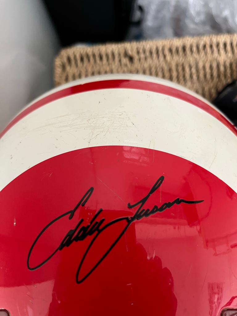 Shoei Integraalhelm Eddie Lawson look-a-like uit de jaren '9, Motoren, Heren, Ophalen of Verzenden, Integraalhelm, Shoei
