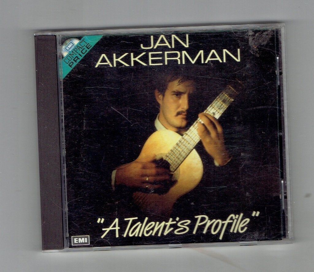 Jan Akkerman - A talent's profile - 2 lp's op 1 cd nederpop, Ophalen of Verzenden