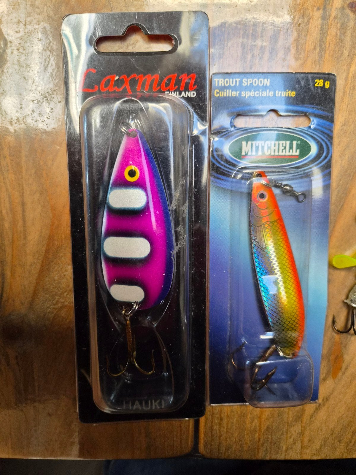 6 x Lepels Spinners Vibrax Rublex Mitchell Vibric Kunstaas, Ophalen of Verzenden, Overige typen