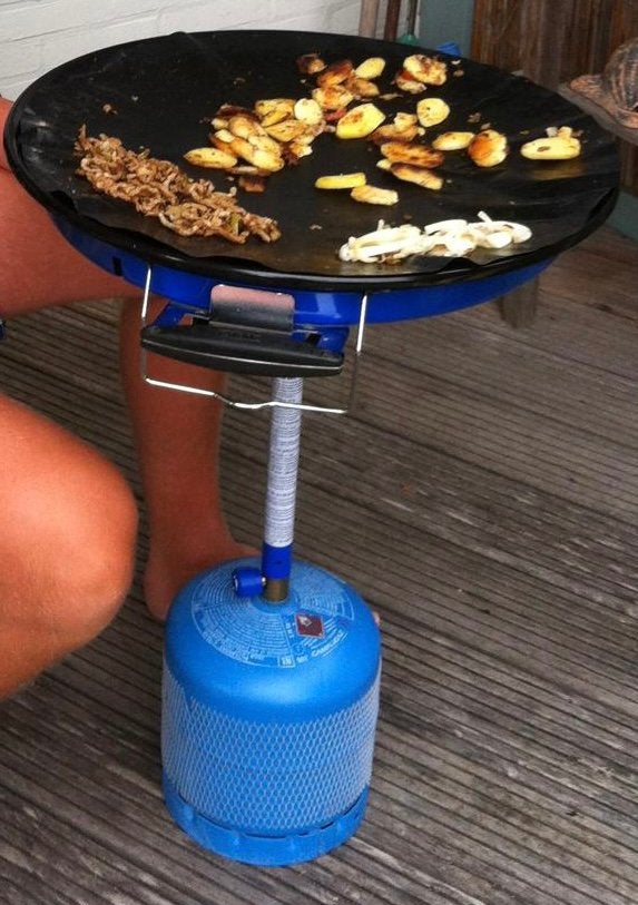 Cadac skottelbraai inclusief veel toebehoren, Ophalen, Gebruikt