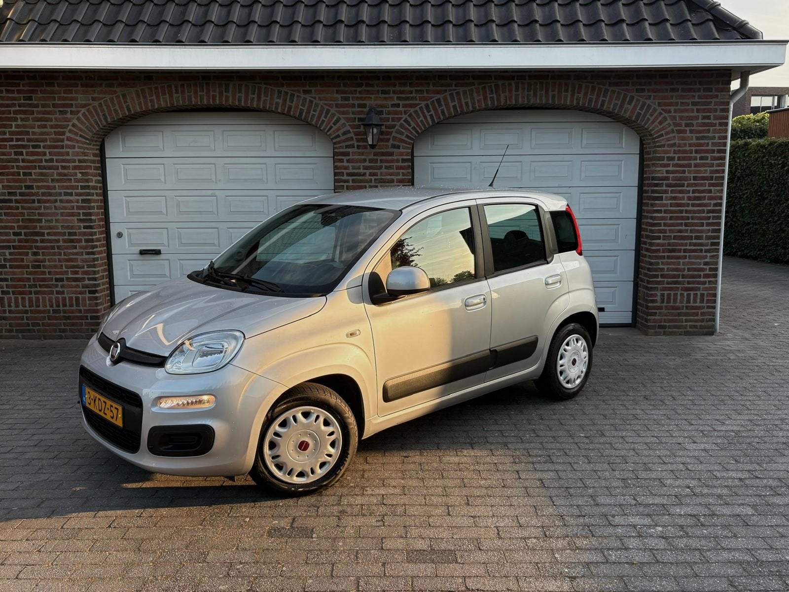 Fiat Panda 0.9 Twinair 48KW 2013 Grijs, Auto's, Fiat, Stof, 31 €/maand, Panda, Origineel Nederlands