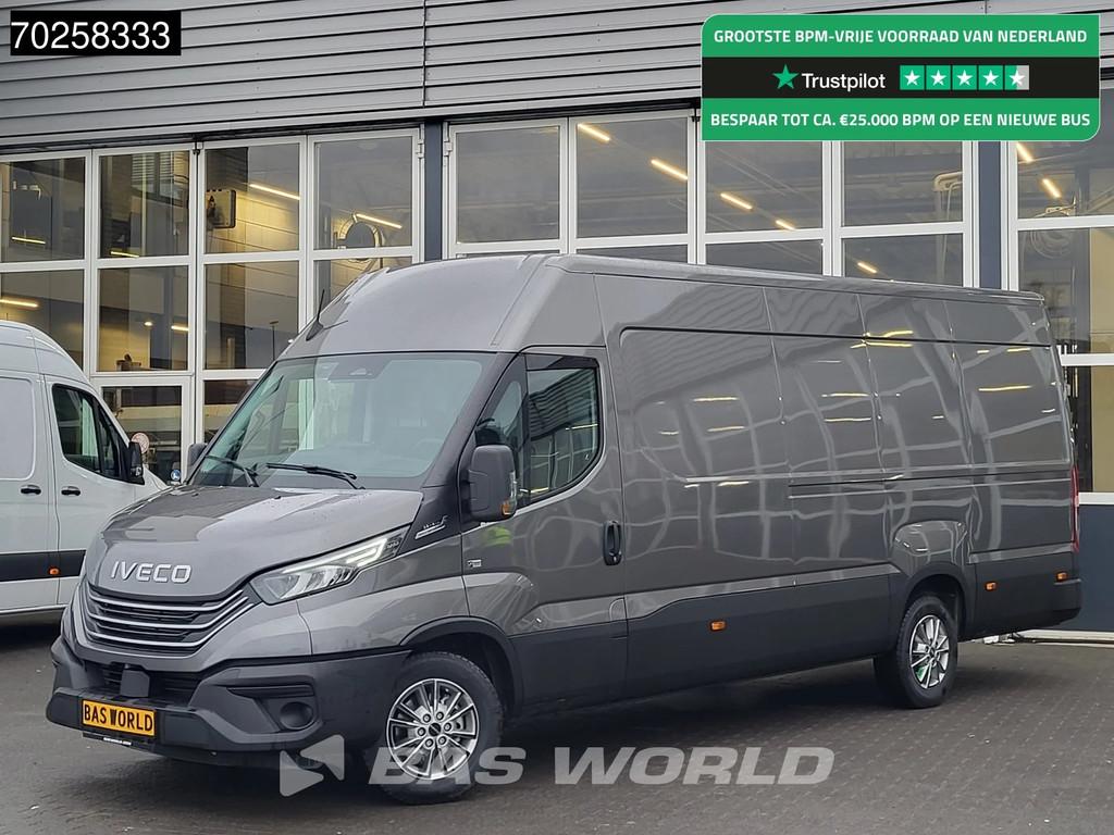 Iveco Daily 35S21 BPM VRIJ! 3.0L Automaat 210PK L3H2 2025-Mo, Auto's, Automaat, Stof, Euro 6, 4 cilinders