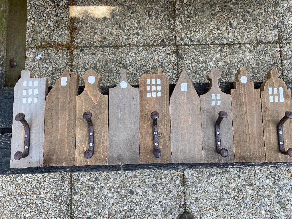 Te koop houten kapstok, Huis en Inrichting, Wandkapstok, Nieuw, Ophalen of Verzenden, Minder dan 100 cm