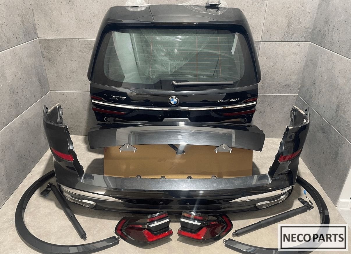 BMW X7 G07 LCI M-PAKKET ACHTERKLEP 475 ALLES LEVERBAAR!!!, Gebruikt, -, Ophalen of Verzenden, Achter