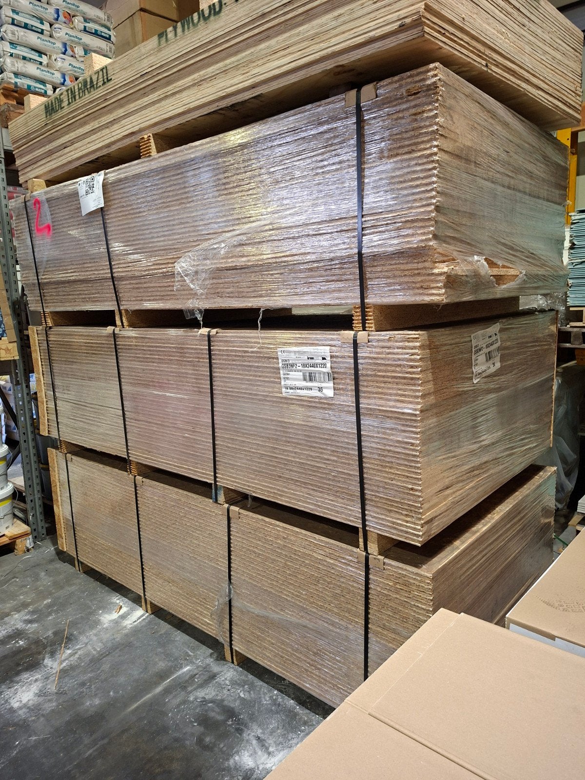 AANBIEDING Osb klasse 3 18mm 122x244cm pakafname 36 stuks