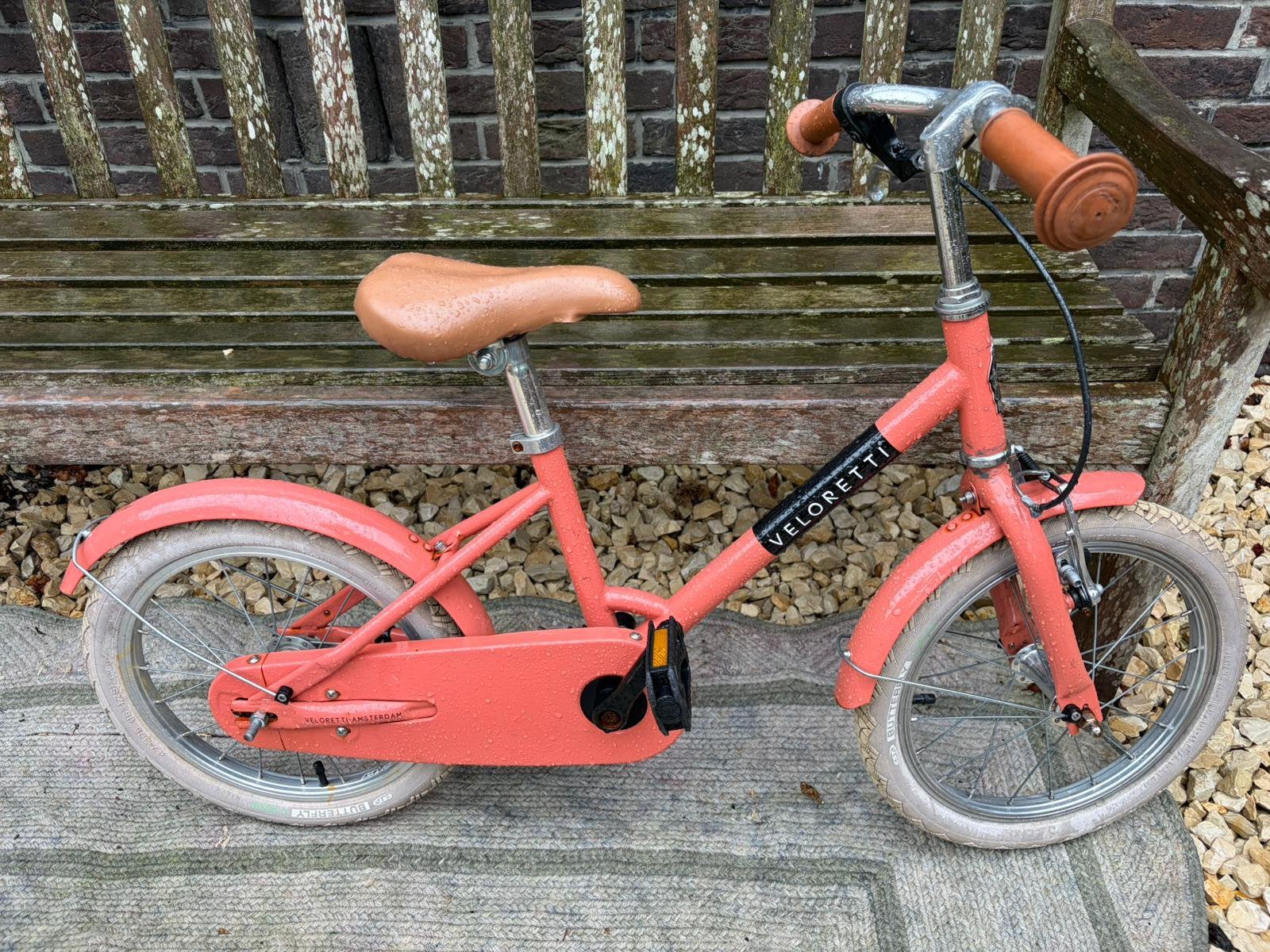 Veloretti maxi 3-6jr, Fietsen en Brommers, Ophalen, Gebruikt, 16 tot 20 inch, Zijwieltjes