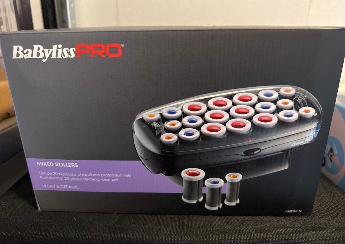 BaByliss PRO Mixed Rollers - Professionele Krulset, Ophalen of Verzenden, Zo goed als nieuw, Haarverzorging