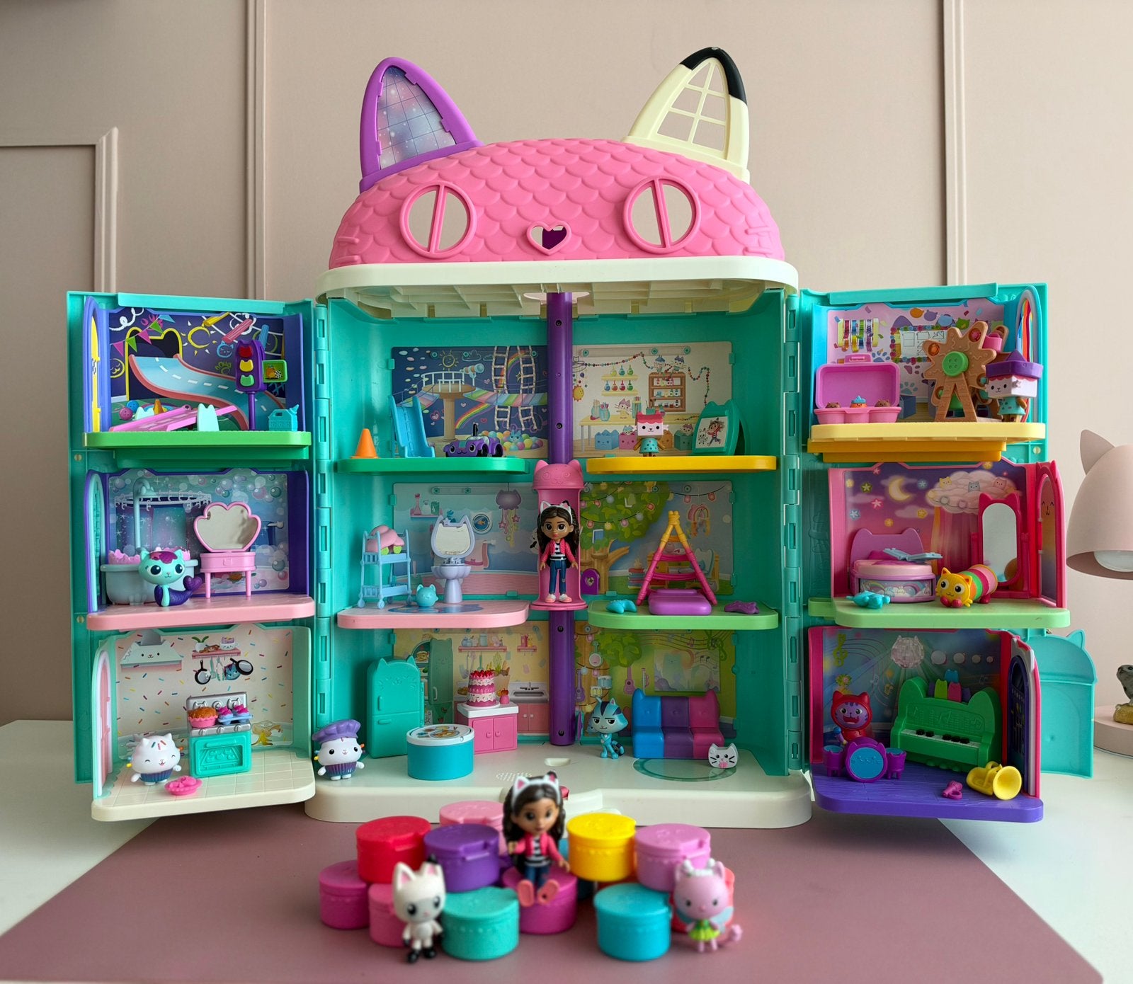Gabby’s Poppenhuis | Volledig gevuld | 2024, Ophalen, Zo goed als nieuw, Poppenhuis
