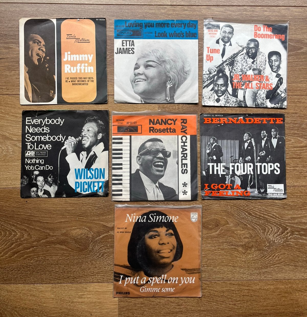 Soul singles jaren 60, Cd's en Dvd's, Vinyl Singles, Ophalen of Verzenden, Zo goed als nieuw, Pop