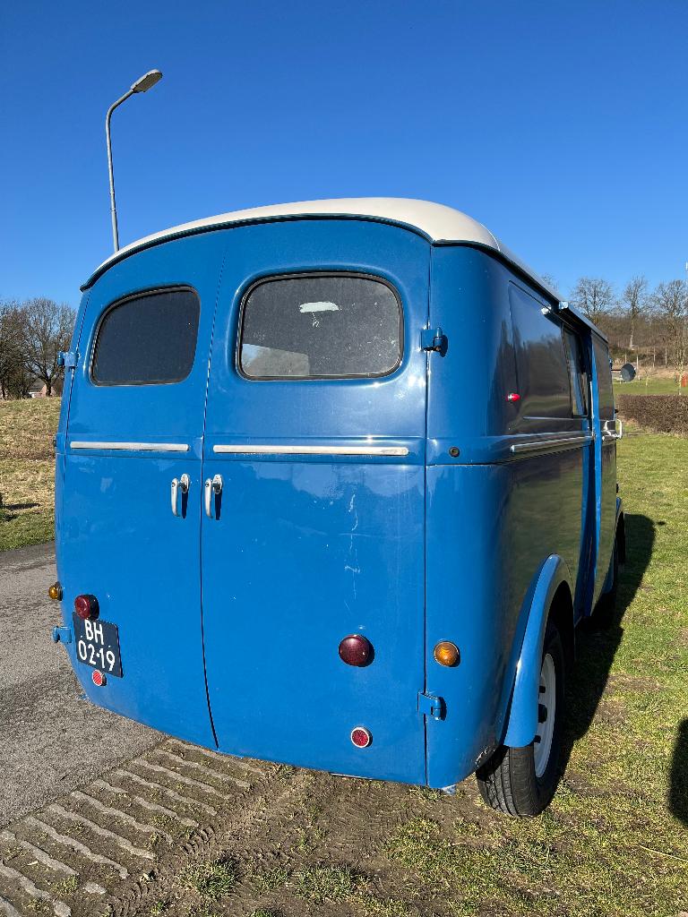 Peugeot bestelbus D4BD 1964 Blauw - Nez de Cochon, foto 6