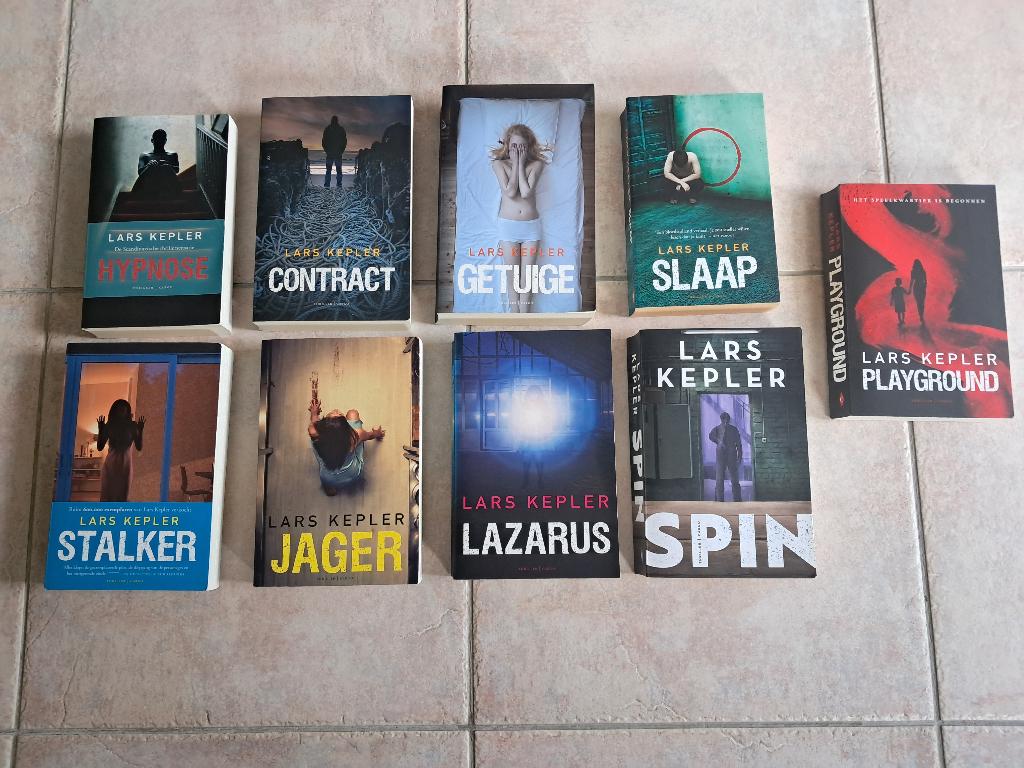Lars Kepler serie in 1 koop, Ophalen, Zo goed als nieuw, Nederland, Lars Kepler