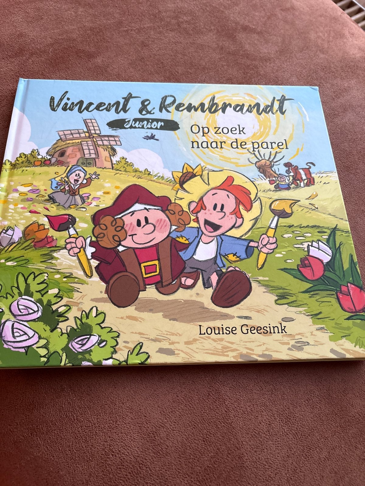 Vincent & Rembrandt Junior: Op zoek naar de parel, Ophalen of Verzenden, Gelezen, Non-fictie