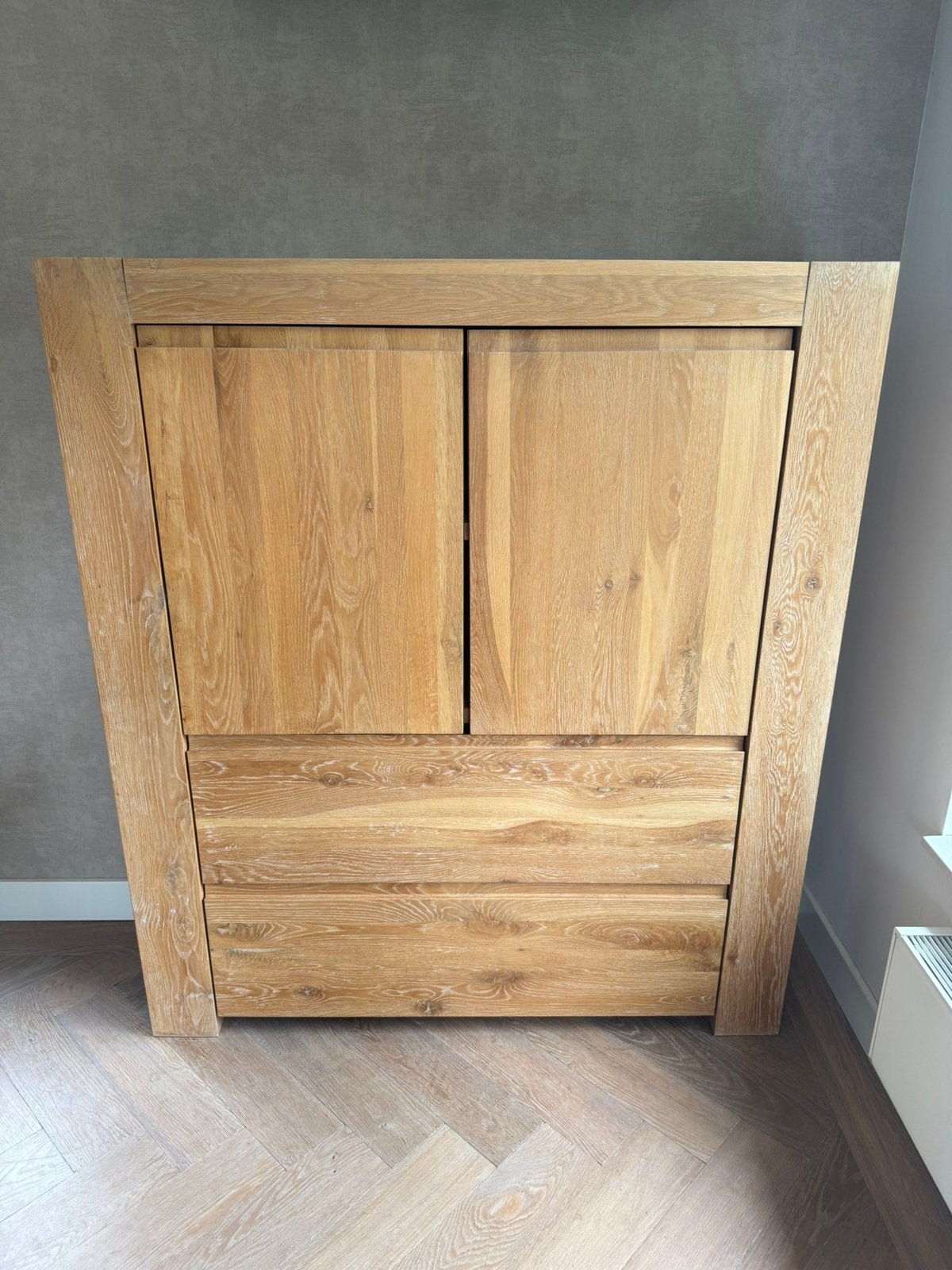 Kast, Huis en Inrichting, Kasten | Wandmeubels, Ophalen, Zo goed als nieuw, 25 tot 50 cm, 150 tot 200 cm