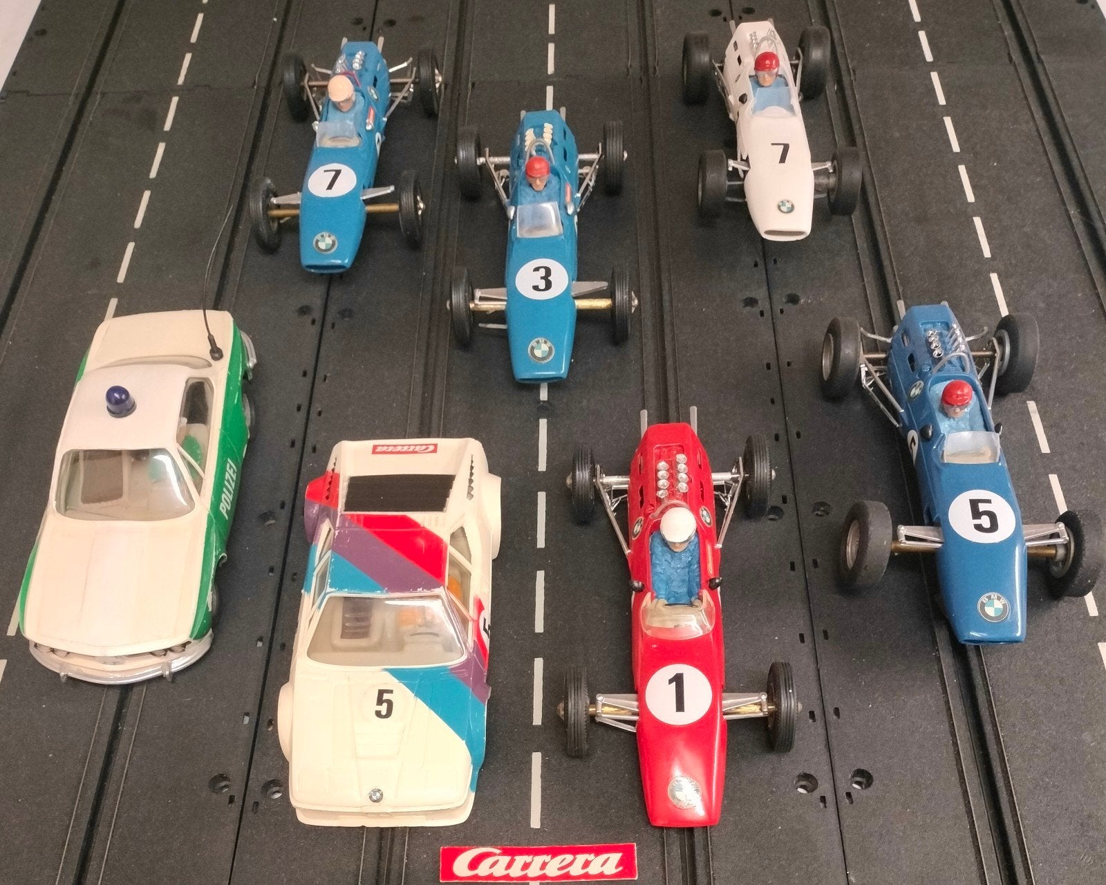 Carrera Universal racebaan raceauto BMW serie racewagens M1., Ophalen of Verzenden, Nieuw, Elektrisch, Carrera
