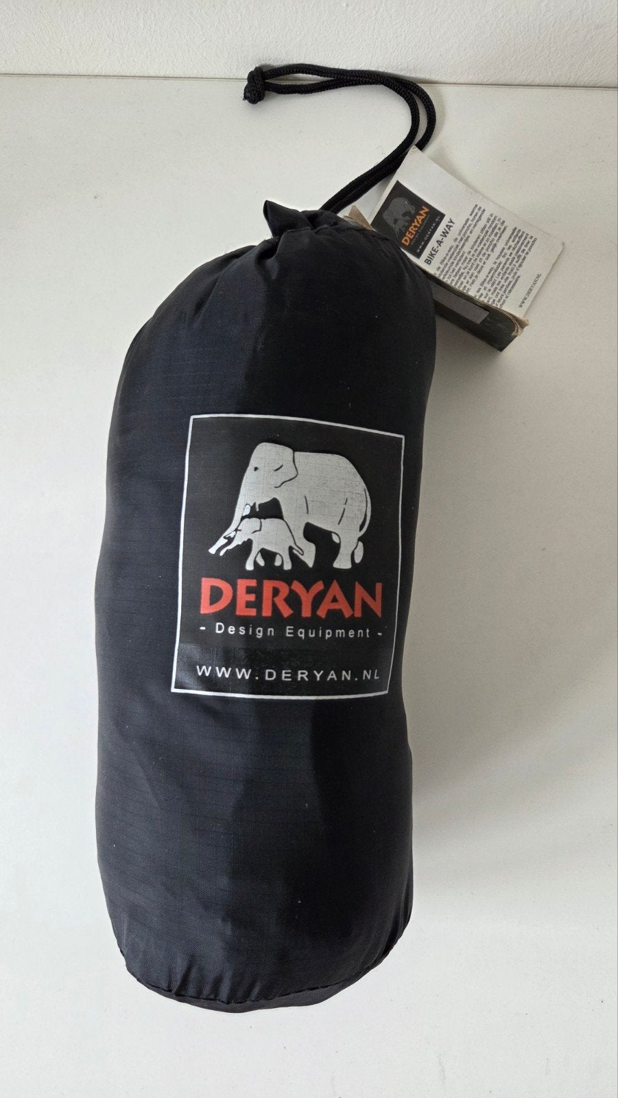 Deryan Bike-A-Way voetenzak en poncho voor op de fiets, Fietsen en Brommers, Ophalen of Verzenden, Zo goed als nieuw, Deryan