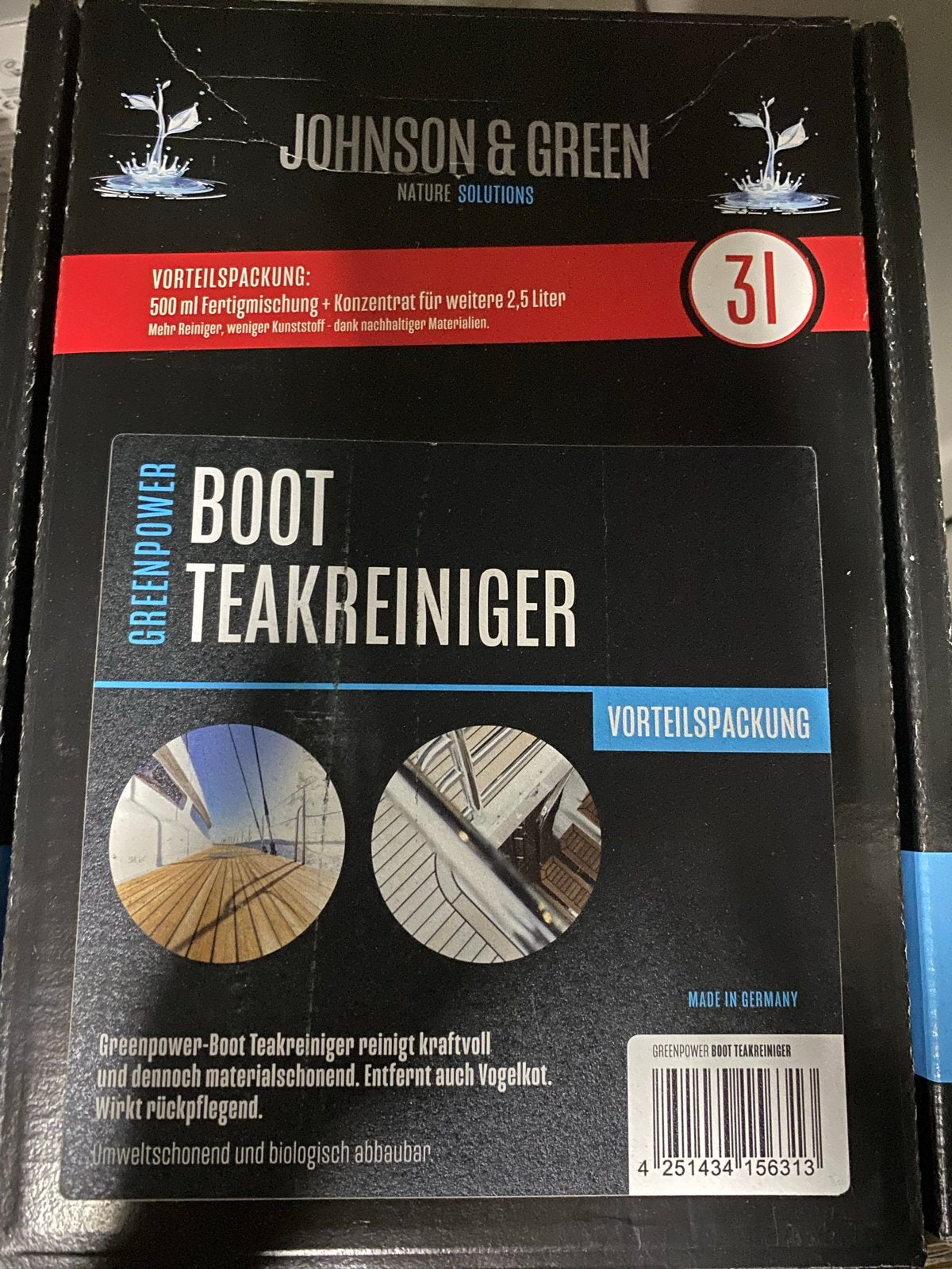 Johnson & Green Boot Teakreiniger - Voordeelverpakking, Watersport en Boten, Ophalen of Verzenden, Nieuw, Schoonmaak